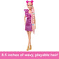 Barbie Fun & Fancy Set, Fashion Doll with Extra-Long Color-Streaked Blonde Hair, Clothes & Styling Accessories