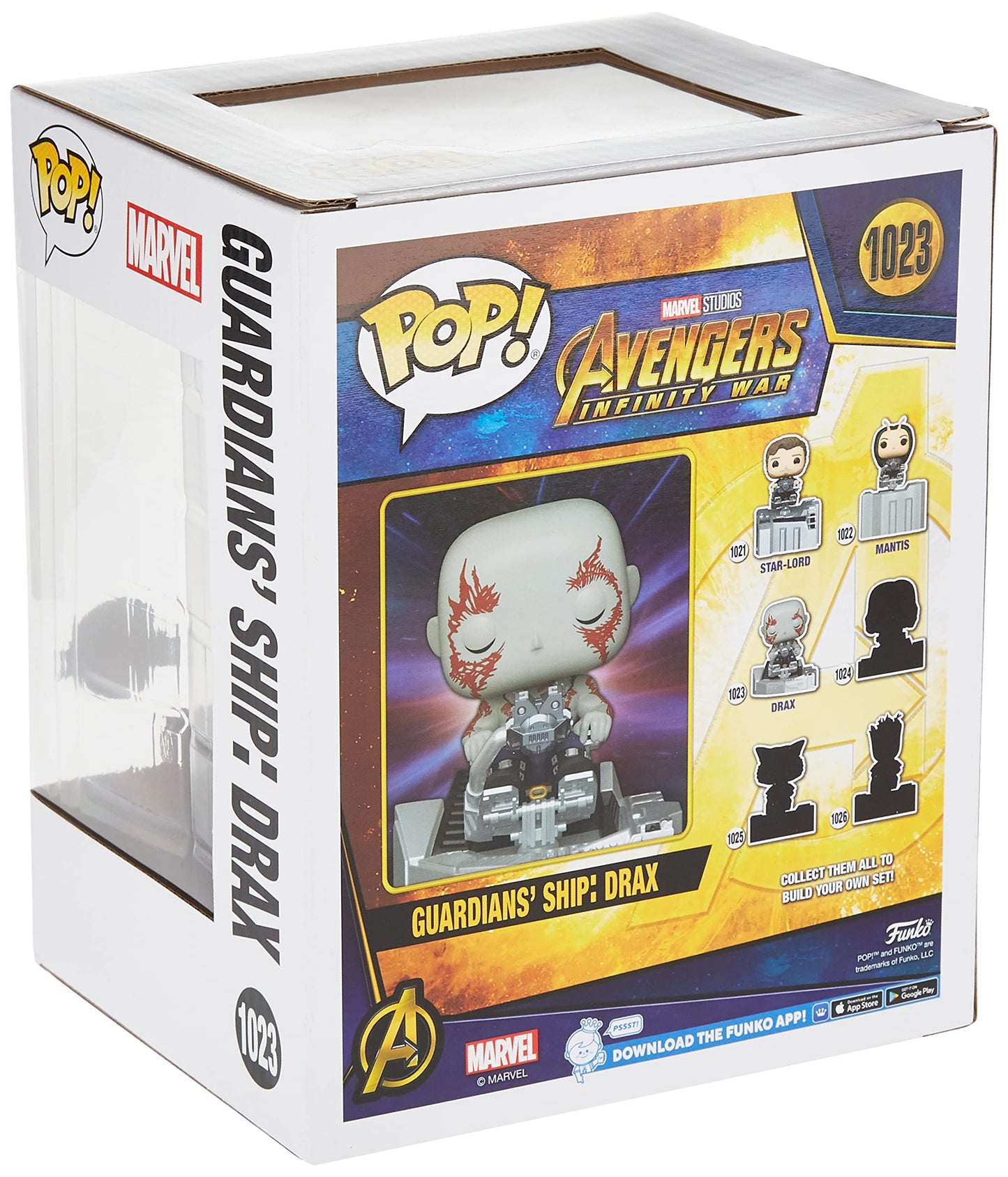 Funko Pop! Marvel: Avengers Infinity War - Guardians' Ship Drax Vinyl Figure