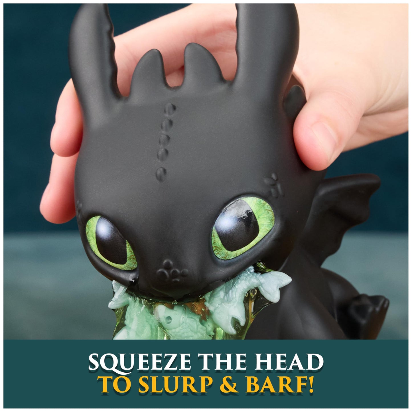 DreamWorks Dragons Fish Feeding Toothless Interactive Dragon Toy