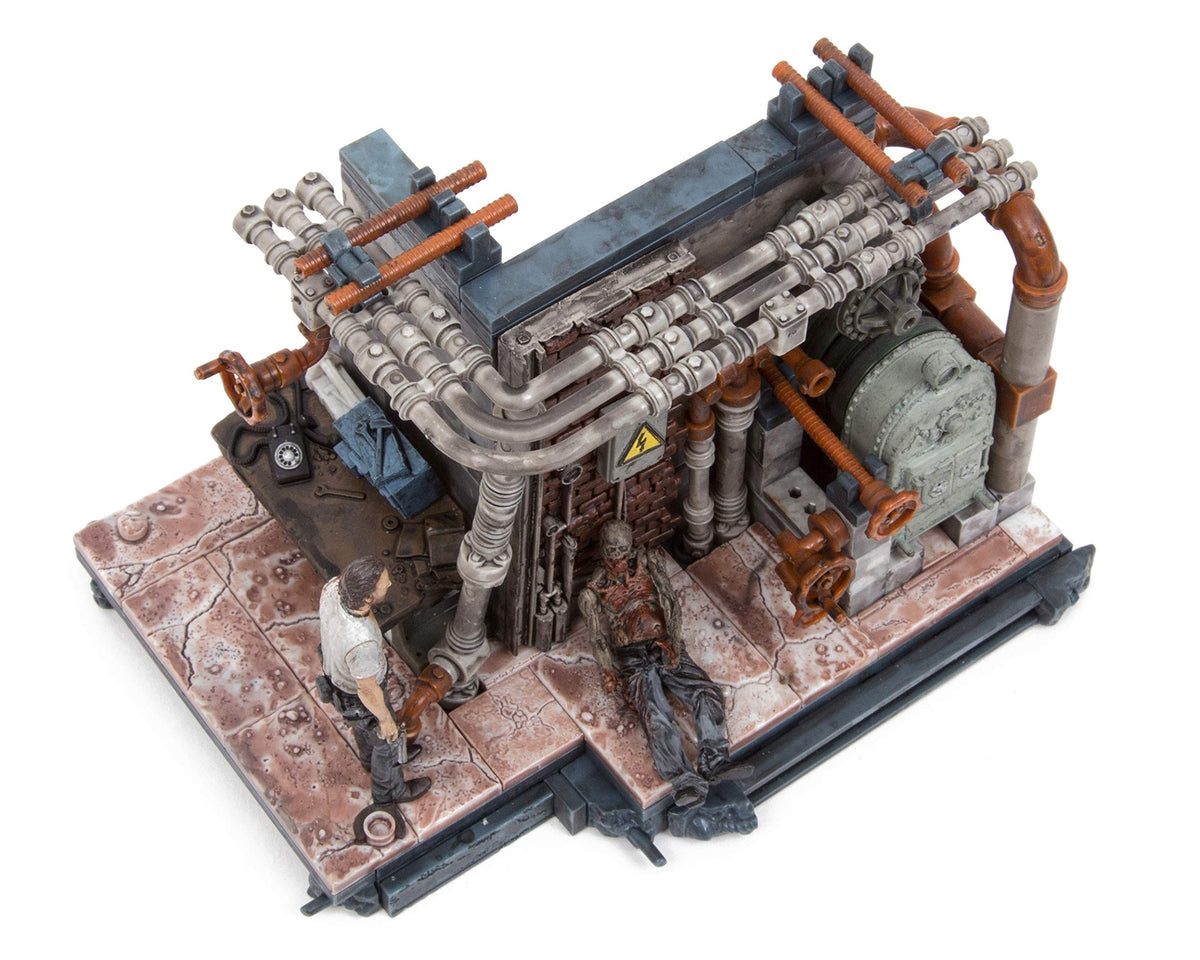 McFarlane Toys The Walking Dead TV Boiler Room 176 Piece Building Set