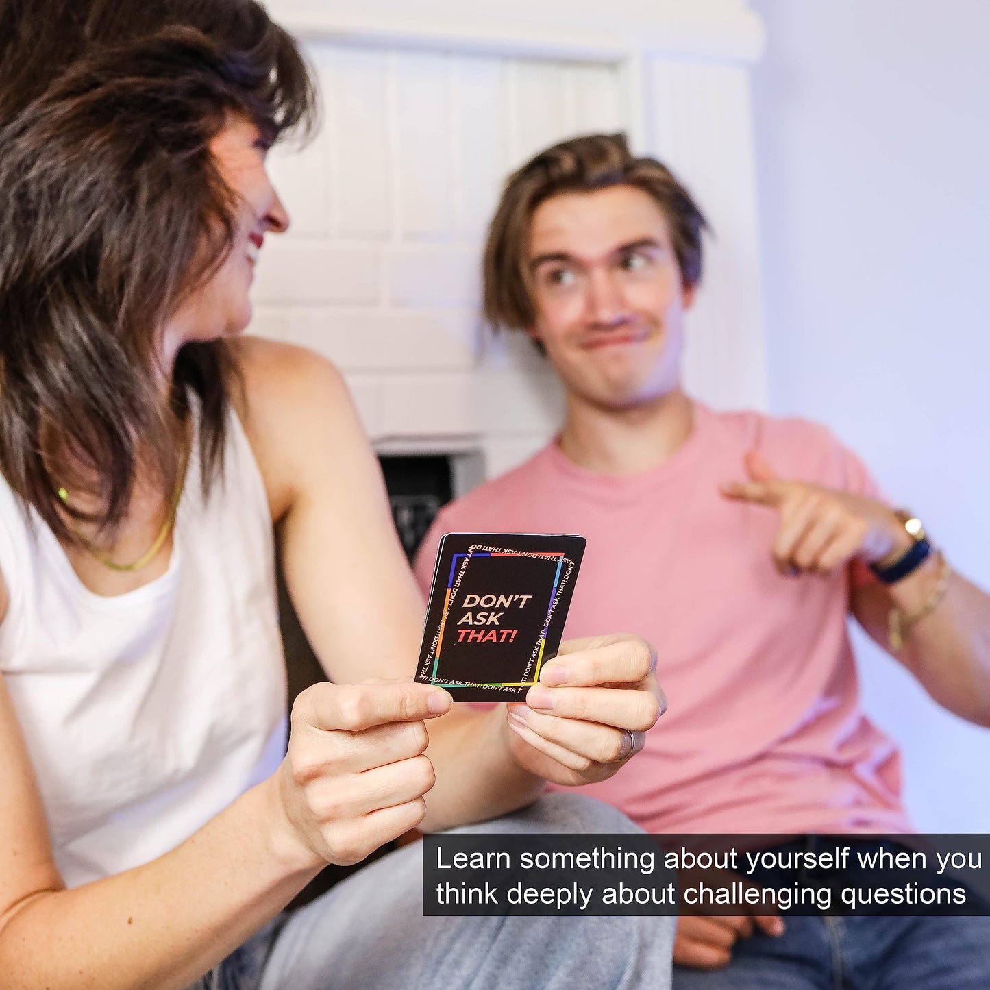 da Vinci's Room Don't Ask that - 150 Fun Conversation Cards for Couples, Families, Adults and Mature Teens that Skip The Icebreakers | Conversation