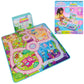 DreamWorks GABBY'S Dollhouse, Gabby Cat Playmat, with 2 Figures, Dollhouse Accessories & Board Game with Dice, Kids Toys for Girls & Boys Ages 3
