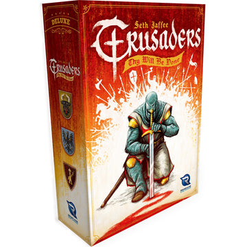 Crusaders: Thy Will Be Done - Medivel Strategy Boardgame, Ages 14+, 2-4 Players, 45-60 Min