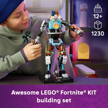 LEGO Fortnite KIT - Building Toy for Boys & Girls, Ages 12+ - Fortnite Toy for Kids - Mech Action Figure with Posable Arms - Bedroom Decor for Fans