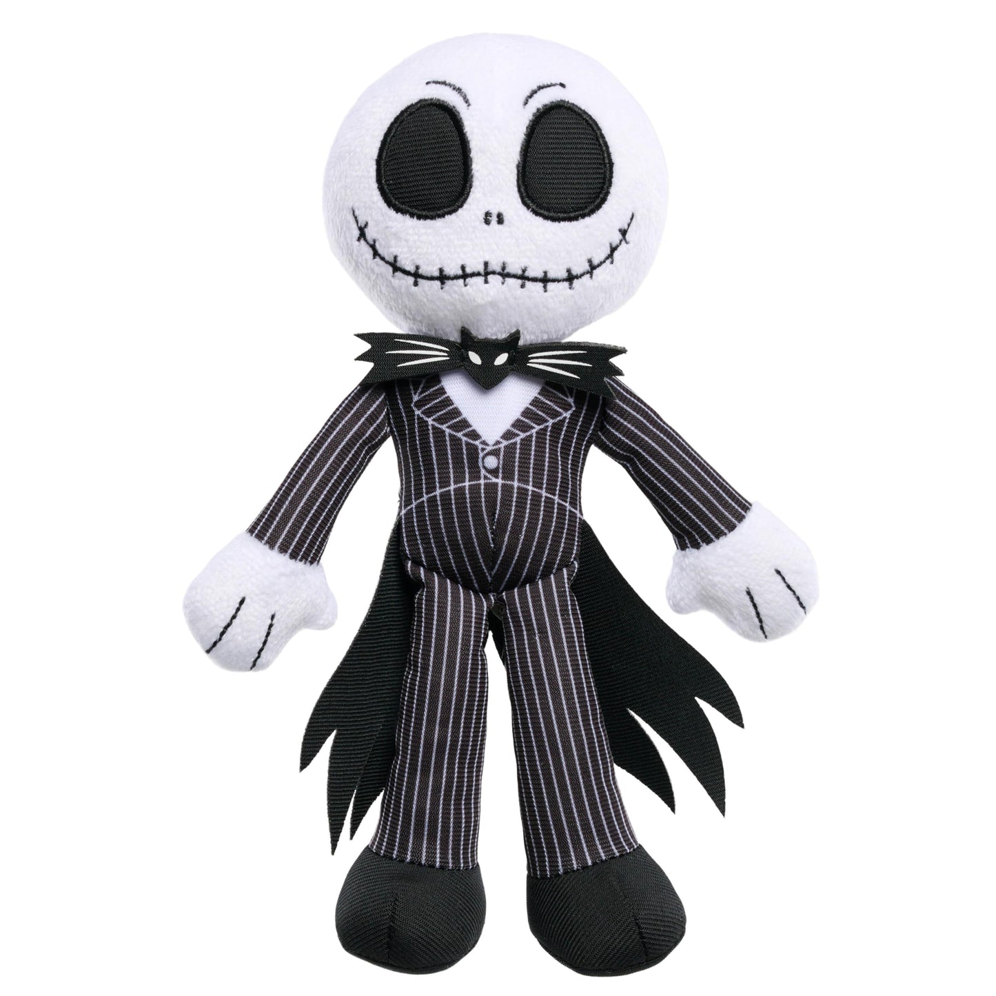 Disney Tim Burton's The Nightmare Before Christmas Small 8.5-inch Plush Jack Skellington Stuffed Animal, Kids Toys for Ages 3 Up by Just Play