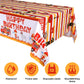 Lcoor 2 Pack Fire Truck Tablecloths, Firetruck Table Cover Plastic Disposable Party Supplies for Firefighting Theme Birthday Party Decorations