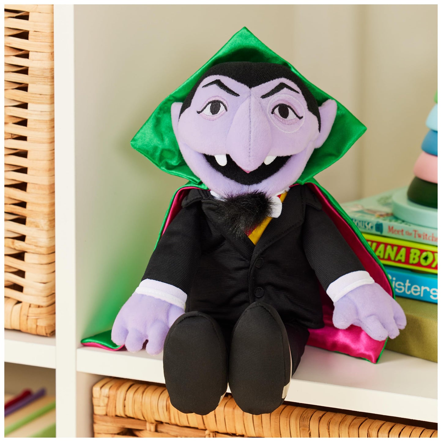 GUND Sesame Street The Count 14-Inch Muppet Plush Toy for Ages 1+