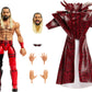 Mattel WWE Ultimate Edition Action Figure & Accessories Set, Seth Rollins 6-inch Collectible with Swappable Heads & Hands, 30 Articulation Points