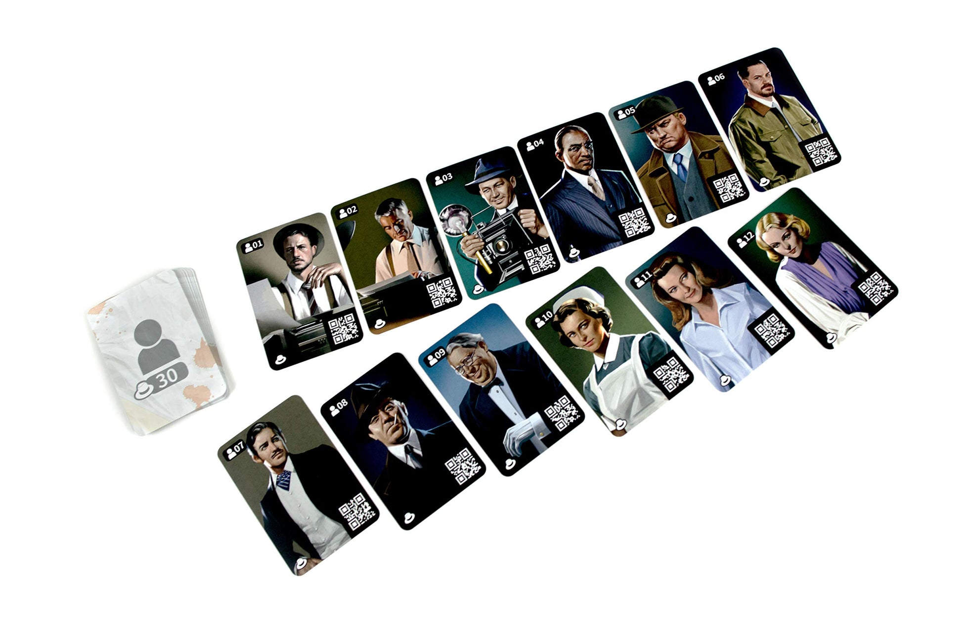 Chronicles of Crime Noir Board Game EXPANSION - Dive into a Noir Detective Adventure! Cooperative Mystery Game for Kids and Adults, Ages 14+, 1-4