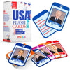 Merka US Presidents & State Capitals Flash Cards - 96-Pack, Multicolor, 3.5 x 2.5 in - Educational Flashcards for Kids, Homeschool & Learning Games