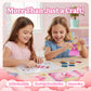 Luna Bear Foil It Fun Art Kit - Magical Princess & Unicorns Craft Set | Sparkly Foil Art for Kids Ages 4-8 | Mess-Free & Screen-Free Fun