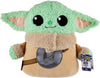 Mattel Star Wars the Mandalorian & Grogu Movie Grogu 12-inch Tall Plush with Embroidered Rondel Design on Chest Fuzzy Multi-Textured Soft Plush