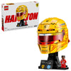 LEGO Editions Scuderia Ferrari HP Lewis Hamilton Helmet - Building Set for Teens, Ages 14+ - Collectible F1 Display - Bedroom or Home Office Decor -