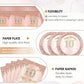 41 Pcs 10th Birthday Decorations for Girl,Rose Gold Happy 10 Years Old Ten Birthday Party Tableware Set 10th Birthday Party Plates