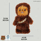Kids Preferred Star Wars Chewbacca Plush Cuddle Pal 11 Inch - Baby's First Stuffed Animal Blankie