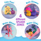 MindWare Mermaid Color Splash Water Park Bathtub Playset - Interactive Bath Toys with Color Changing Mermaid Doll Figures - Gift for 3 Year Olds