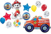 Paw Pups Marshall Fire Truck Ladder Engine on Patrol Birthday Balloons