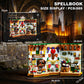 GHQYTPR Magic ACademy Book Nook Building Block Set 989 PCS Enchanted Potion Booknook Model Kit for Adults Teens Magic Spellbook Bookend Decor Display