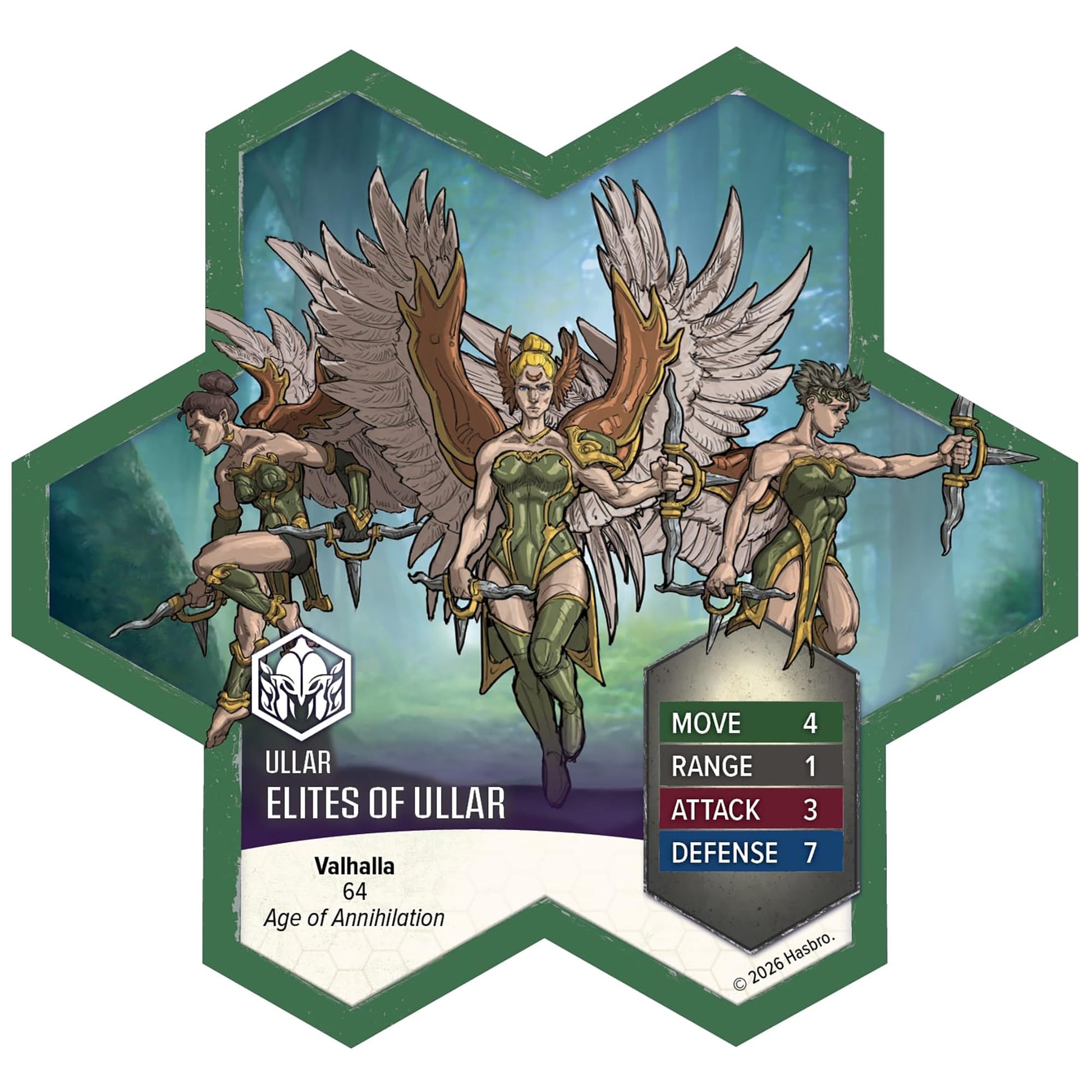 Renegade Game Studios Heroscape Expansion Elites of Ullar & Ranoc Vipers Tabletop Miniatures Strategy Game