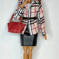 Eledoll Clothes Deluxe Fashion Pack for 11.5 inch Doll Busy Week Boss Lady I Black Jacket Jumpsuit Red Dress Red Purse
