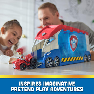 Paw Patrol - Paw Patrol - Patrol Truck 3.0 - Interactive Truck with Sounds & Lights - Collectible Car Figure - Paw Patrol Toy - Children's Car