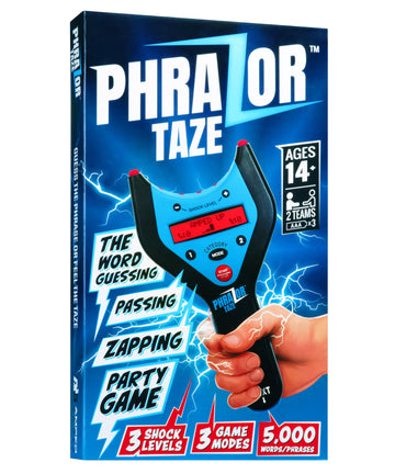 PhraZor Taze - Shockingly Fun Word-Guessing Party Game with 3 Shock Levels, 3 Play Modes & Cheat Detector - 5,000+ Words, Multiplayer for Teens