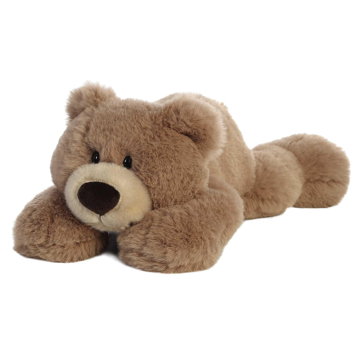 Aurora Bear 12" Hugga-Wug Bear Taupe Snuggly Stuffed Animal