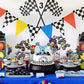 ANGOLIO Dirt Bike Birthday Party Centerpiece Sticks, 30Pcs Motocross Themed Party Table Toppers for Men Boys, Extreme Sports Racing Birthday Ideas