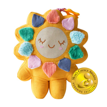 Birdsong Cuéntale al Sol (Count with the Sun) Bilingual Baby Musical Plush Toy - Spanish & English Counting 1-10 Toy for Babies 0+, Sensory Infant
