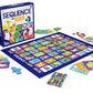 Jax SEQUENCE for Kids -- The 'No Reading Required' Strategy Game by Jax and Goliath, Multi Color, 11 inches (2-4 players) (Packaging May Vary)