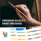 Ledgebay DIY Paint by Numbers Kit for Adults Framed Canvas Beginner to Advanced Paint by Numbers Kit, Kits Include Acrylic Paint set, Brushes