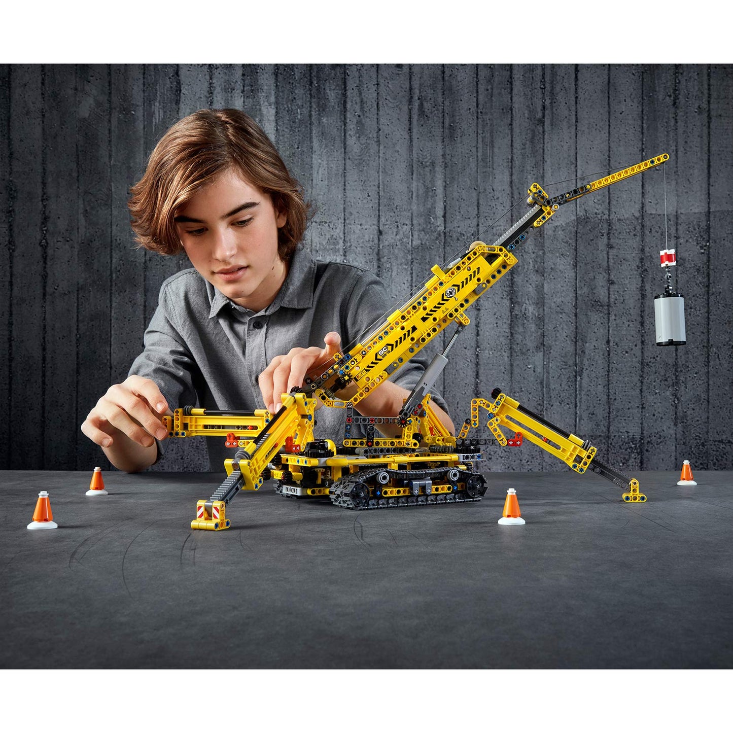 LEGO Technic Compact Crawler Crane 42097 Building Kit (920 Pieces)