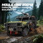 Mould King 20042 Military Off-Road Vehicle Building Set, App & Remote Control Off-Road Car Building Blocks Set, Collectible Military Truck Model Kit