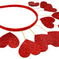 Needzo Heart Headband Boppers, Party Supplies, One Size Fits Most (Heart Headband Bopper)