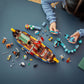 LEGO Creator 3 in 1 Viking Ship and The Midgard Serpent, Transforms from Amazing Ship to Viking House or Fenris Wolf Figure, Gifts for Kids, Boys, and
