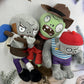 JHESAO 3 PCS Plants and Zombies Plush: Hammer, Cowboy & Gargantuar Pirate Zombies PVZ Plushies Figures