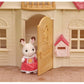 Calico Critters - Red Roof Home - Cozy Cottage - 2026 Edition Dollhouse - Kids Pretend Play House, Miniature Home Playset, Expandable Design, Ages 3+