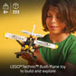 LEGO Technic Bush Plane Toy - Buildable Airplane Toy for Kids, Boys and Girls, Ages 8+ - Model Airplane Gift with Spinning Propeller, 4-Cylinder