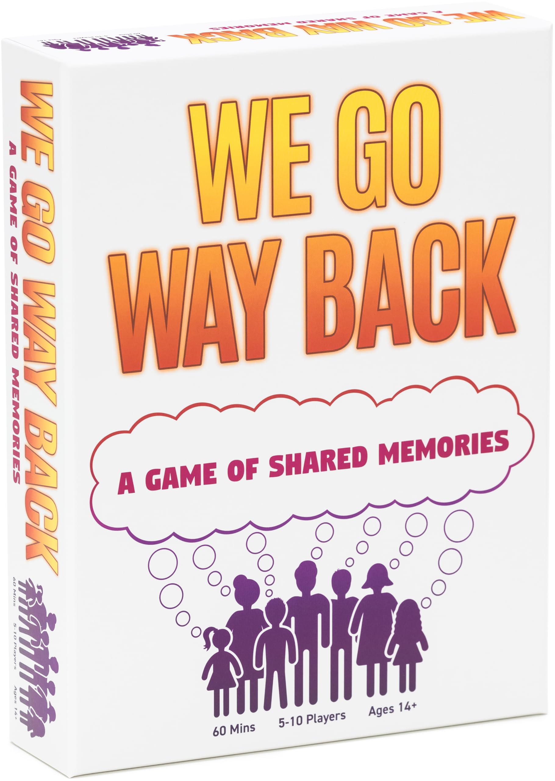 Lost Boy Entertainment We Go Way Back - Board Games for Adults - Family Games - Party Games - Game Night - Give Clues, Cues, and Codes - Best Friend