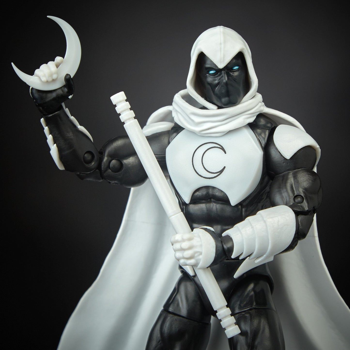 Marvel Legends Spider-Man Moon Knight Action Figure (Build Vulture's Flight Gear), 6 Inches