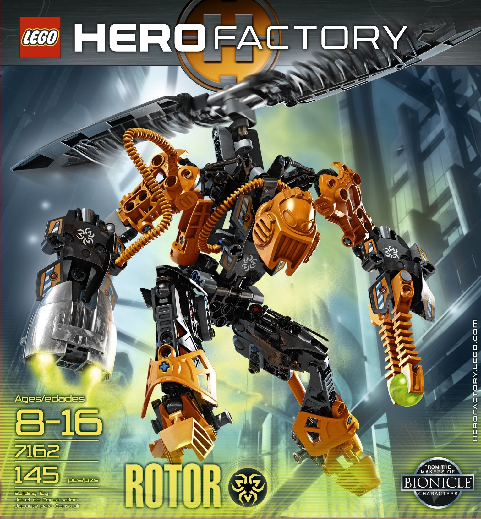 LEGO Hero Factory Rotor 7162
