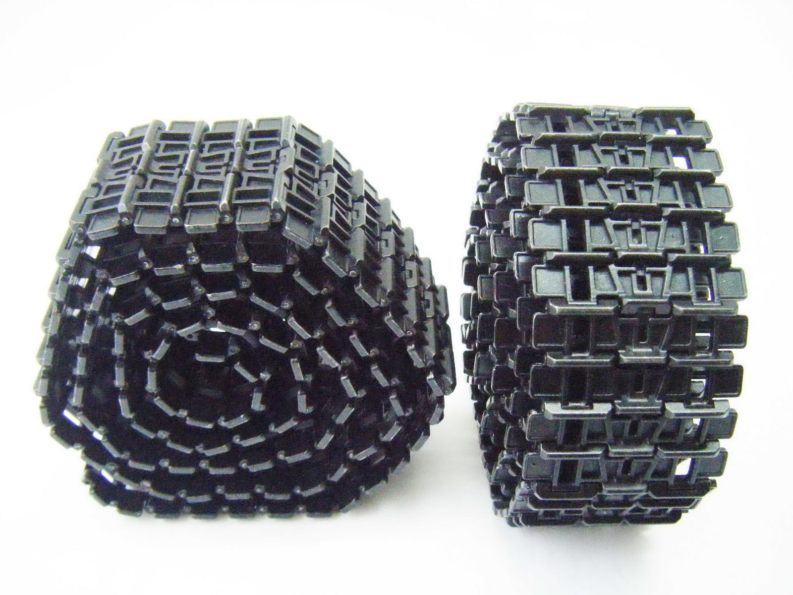 Mato Metal Upgraded Tracks Sprockets Idler Wheels with Bearing for Heng Long 3878-1 1/16 Scale Russian KV-1 RC Tank