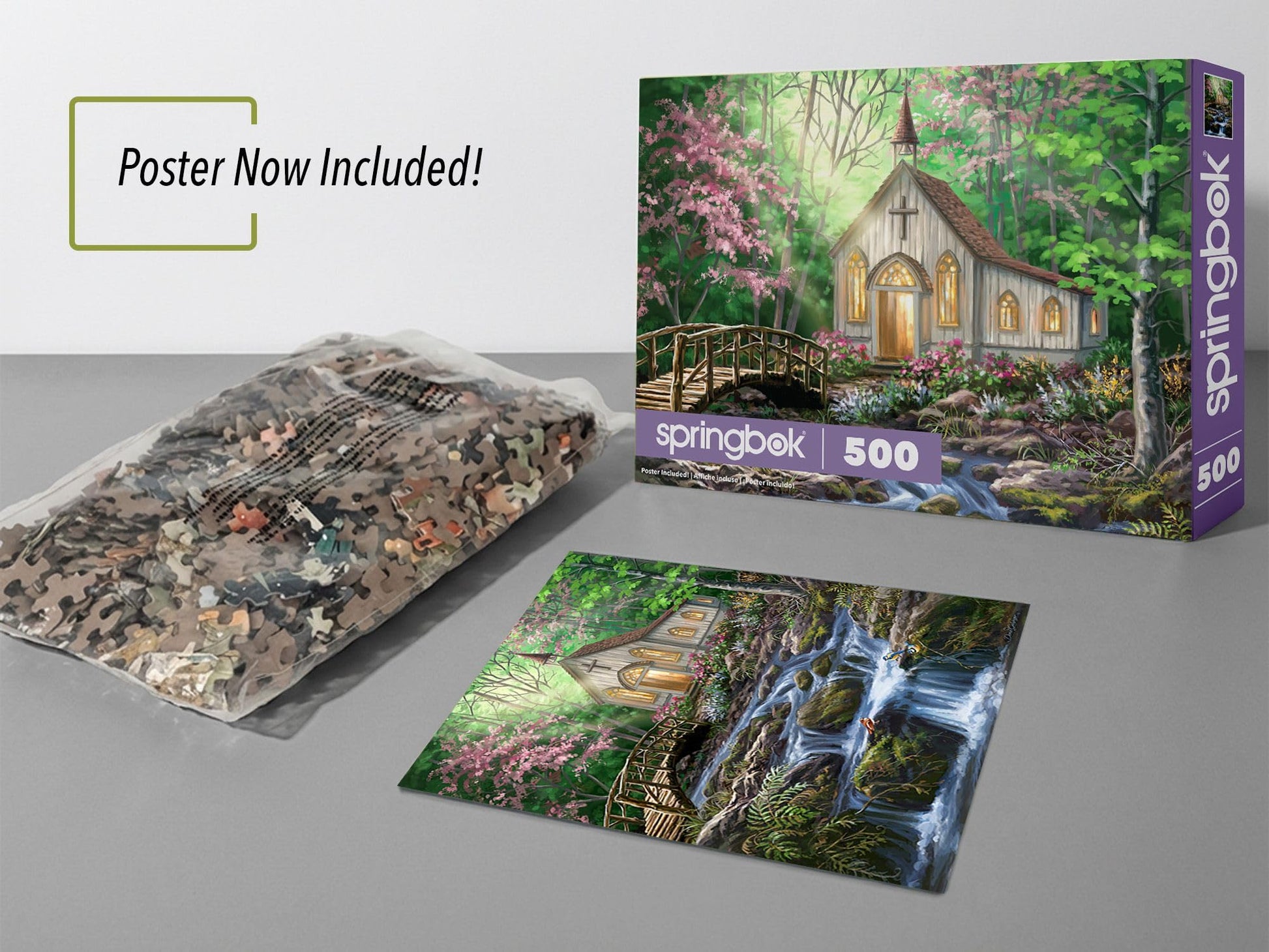 Springbok Peaceful Prayer 500 Piece Jigsaw Puzzle for Adults