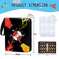 9 Pocket Card Binder,Trading Card Binder 900 Pockets,Card Collection Albums Holder,50 Removable Sleeves,Double Sided Pocket,with Zip and Portable