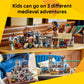 LEGO Creator 3 in 1 Medieval Horse Knight Castle Toy for Kids - Building Blocks & Learning Toy for Boys & Girls Ages 9+ - 3 Storytelling Building Sets
