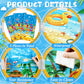 Tatuo 3 Pack Summer Beach Plastic Tablecloth Beach Theme Party Hawaiian Tropical Table Covers Decoration Disposable Rectangular Tablecloth for Luau