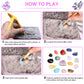 Gemstone Dig Kit, 16 Real Gem Stones and Crystals Excavation Kit, STEM Educational Toys Science Kit for Kids 5-7 8-12, Gem Digging Kit Rock Collection