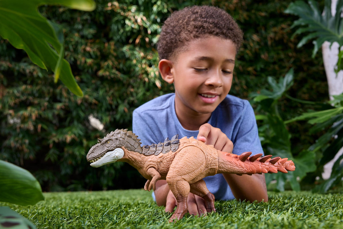 Mattel Jurassic World Rebirth Gigantic Thrashers Gorgosaurus Figure