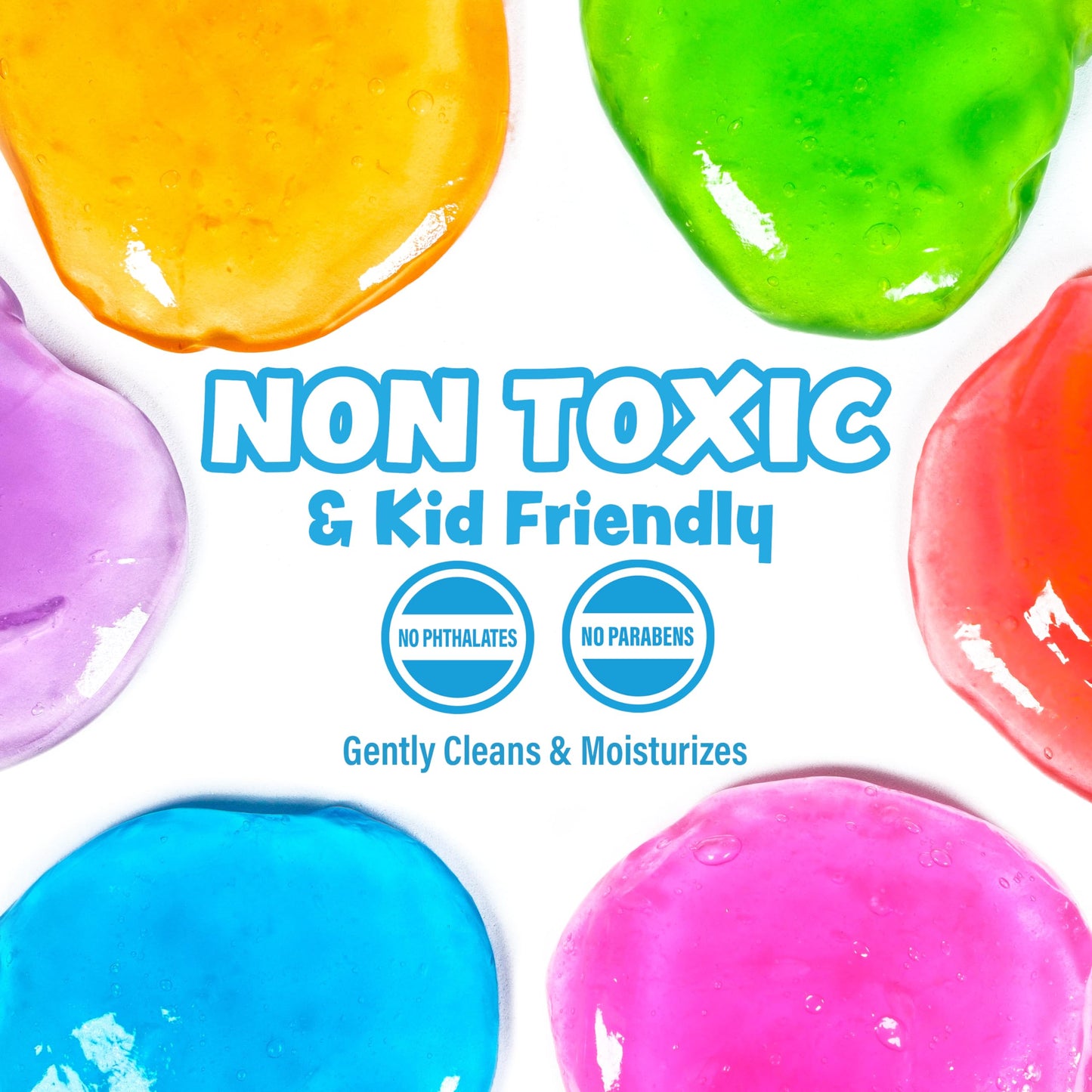 Tub Works® Super Goo Bath Slime™ Kids Soap Bath Toy, 6 Pack, Classic