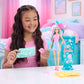 Barbie Pop Reveal Doll & Accessories, Purple Hair, Sea Slushy Series